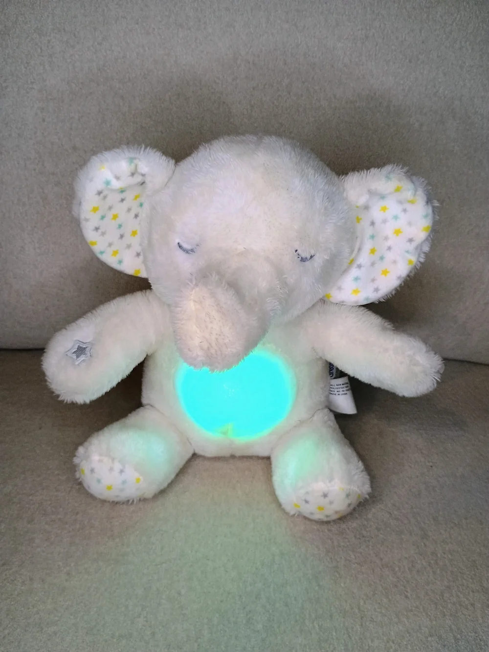 Dreamgro Light and Lullaby Soother Elephant